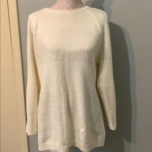 Calvin Klein cream sweater